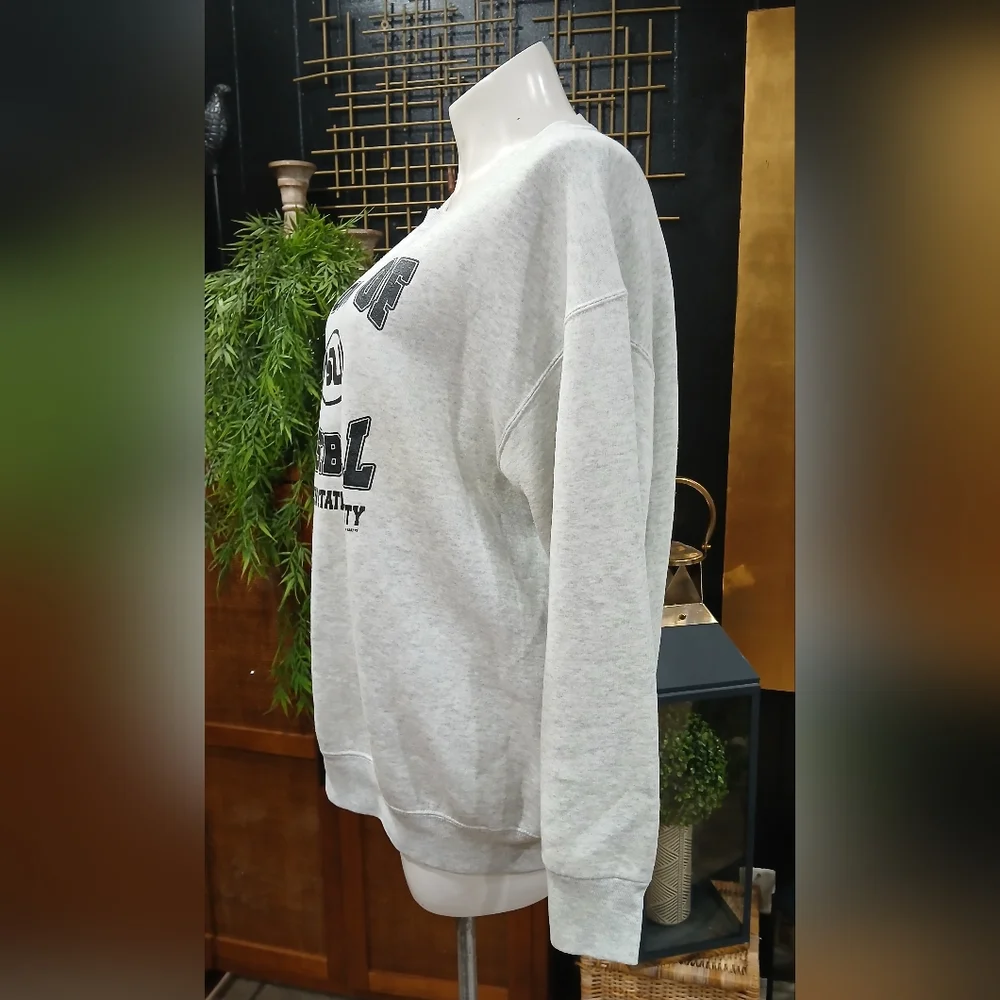 Fruit of the Loom Gray Crewneck Men's Sweater